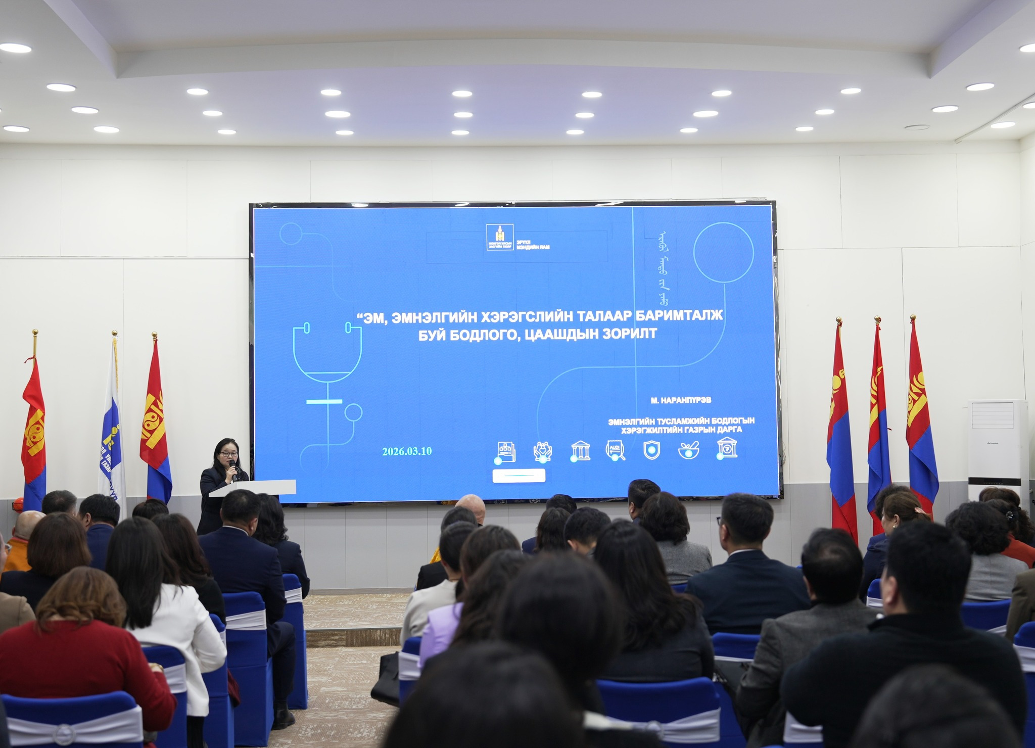 ЭМИЙН БҮРТГЭЛ, ИМПОРТ, ХЯНАЛТ, ТҮГЭЭЛТИЙН МЭДЭЭЛЛИЙГ НЭГДСЭН ЦАХИМ СИСТЕМД НЭГТГЭНЭ